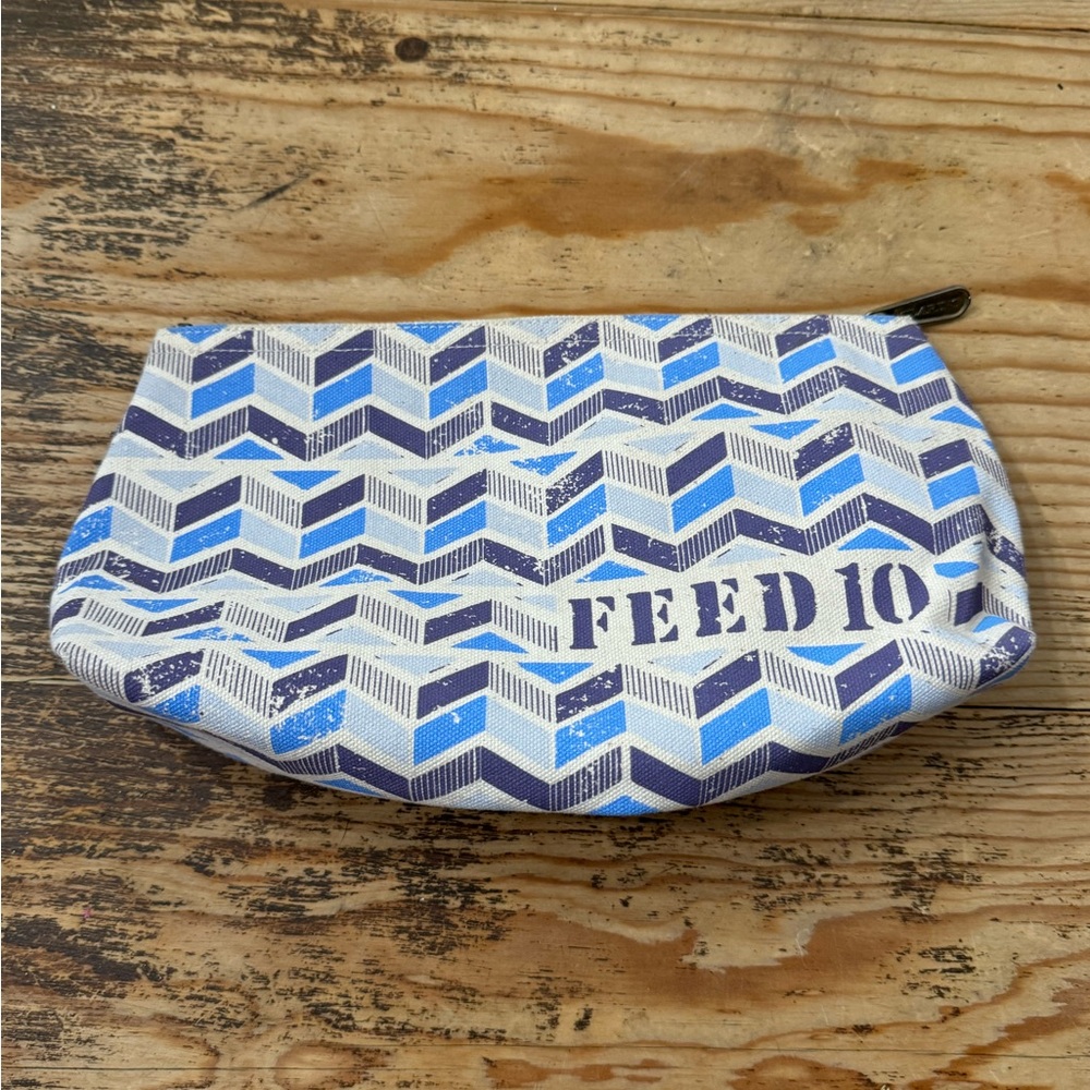 Cosmetic Geometric Beauty Bag Pouch Clarins Feed 10 Makeup